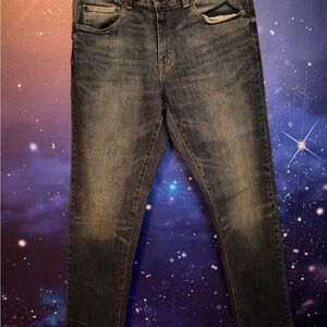 True Craft Men's Faded Blue Skinny Jeans